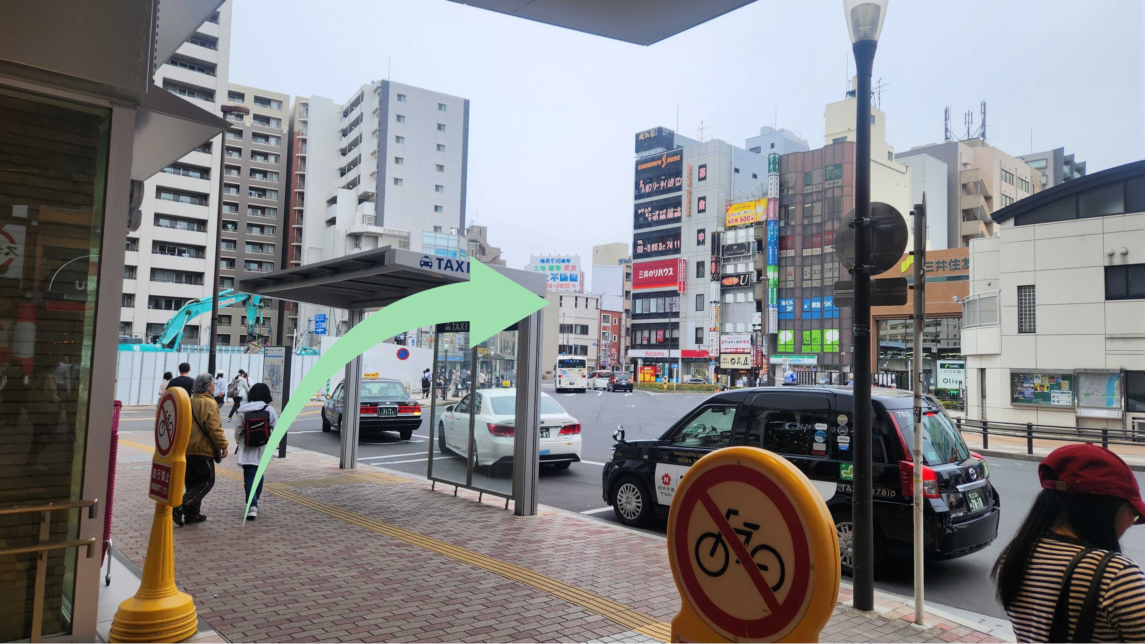 新小岩駅からWELL PILATES（ウェル・ピラティス）新小岩店へのアクセス画像3