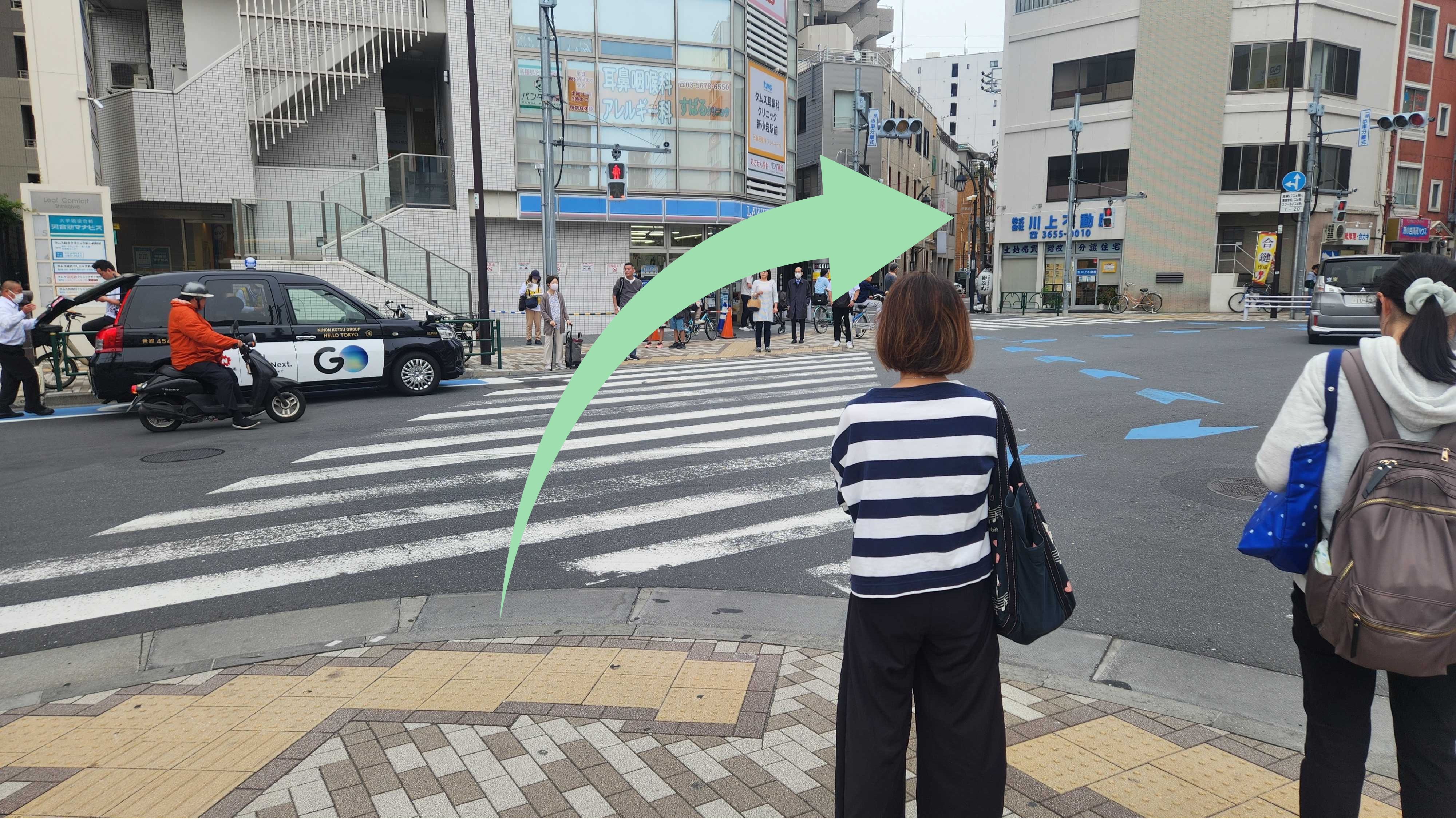 新小岩駅からWELL PILATES（ウェル・ピラティス）新小岩店へのアクセス画像5